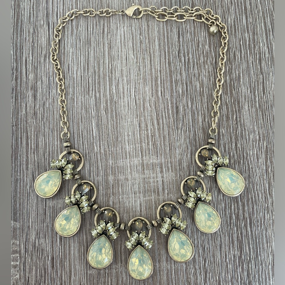 Bauble Bar crystal Statement necklace